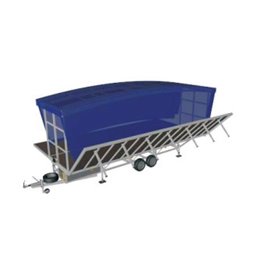 8m x 6m Mobile Outdoor Trailer Stage