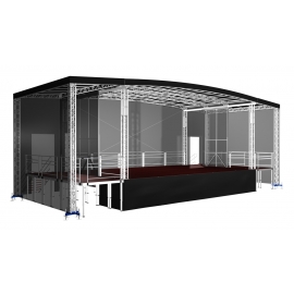 8m x 6m Mobile Outdoor Trailer Stage
