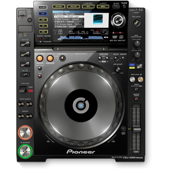 Pioneer CDJ-2000NXS Nexus DJ CD / Media Player Deck