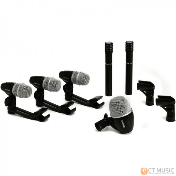Shure PGDMK6 -  6 Piece Drum Microphone Package Hire
