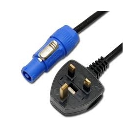 Hire or rent 13a Plug to Powercon Cable