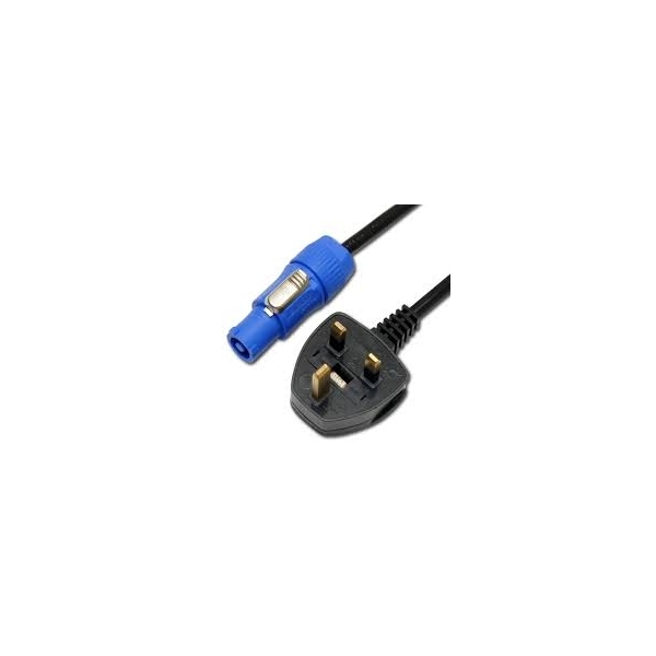 Hire or rent 13a Plug to Powercon Cable