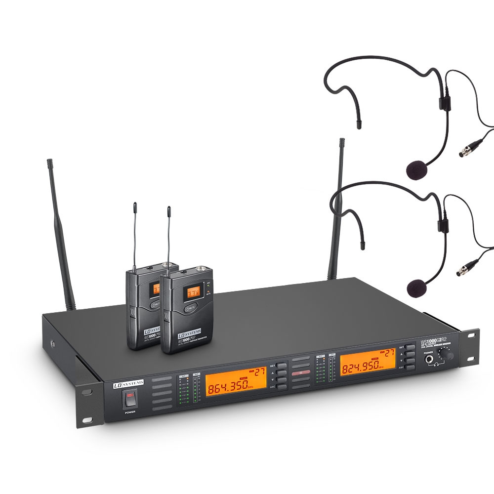 Hire LD Systems WS100-BPH2 Wireless Mic Pack