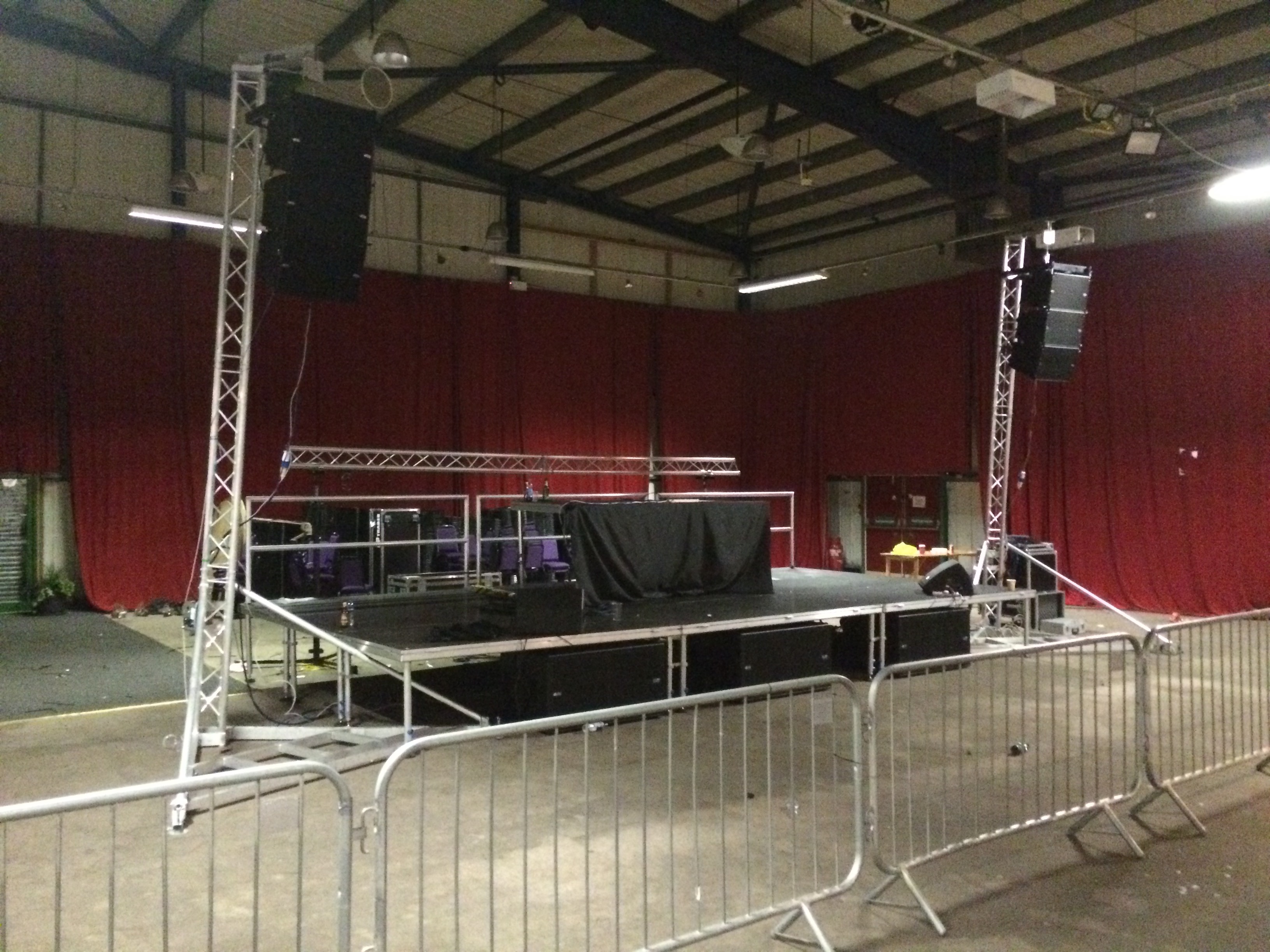 Staging Hire & Sound System Hire