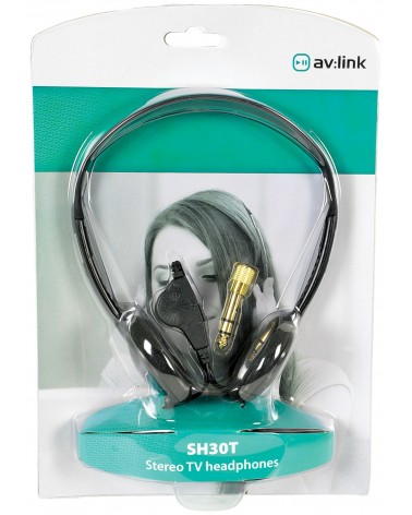 AV Link SH30T Stereo TV Headphones