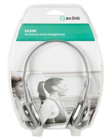 AV Link SH30N Neckband Stereo Headphones