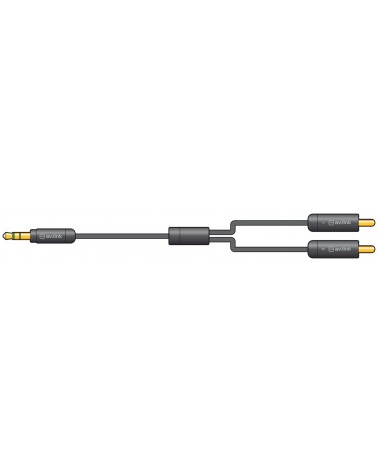 AV Link Precision 3.5mm Stereo Jack Plug to 2 x RCA Plugs Lead