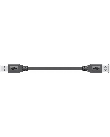 AV Link USB 2.0 Type A Plug to Type A Socket Leads