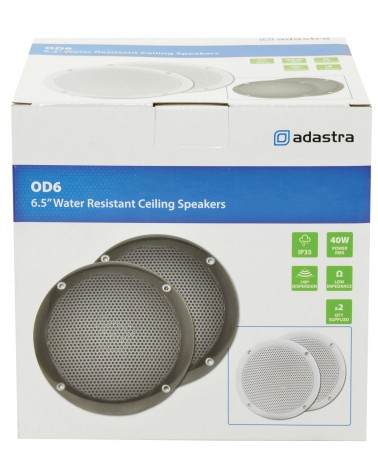 Adastra OD6-B8 OD Series Water Resistant Speakers