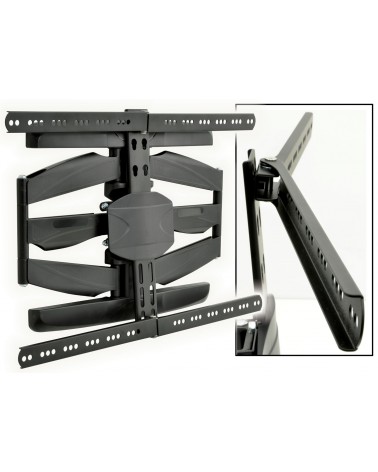 AV Link CC601 Full Motion TV Wall Bracket for Curved Or Flat