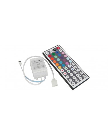 Fluxia LTC44IR RGB Tape Controller with 44 Key IR Remote
