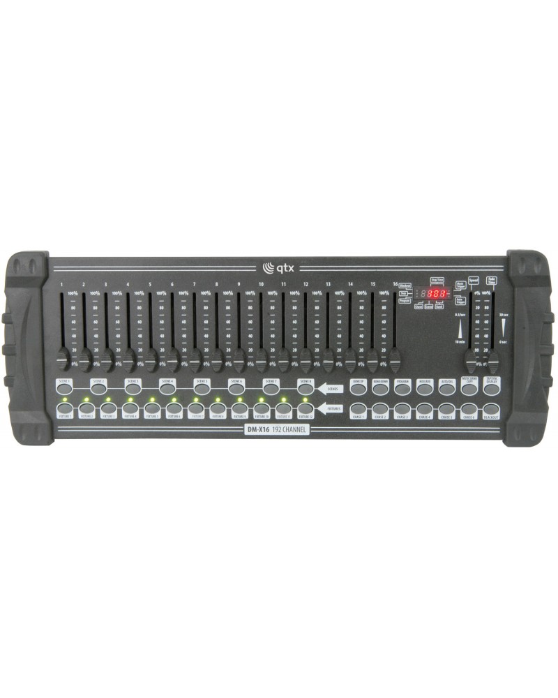 QTX DM-X16 192 Channel DMX controller