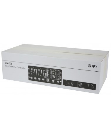 QTX DM-X6 Mini DMX PAR Controller