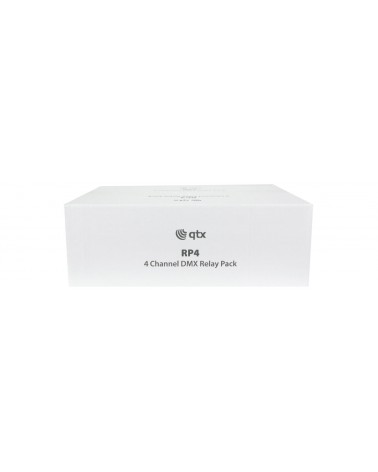 QTX RP4 4 Channel DMX Relay pack