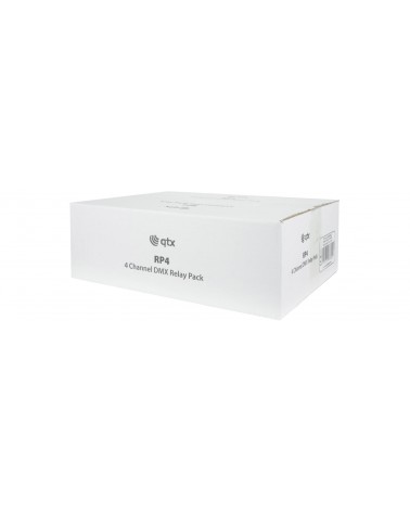 QTX RP4 4 Channel DMX Relay pack