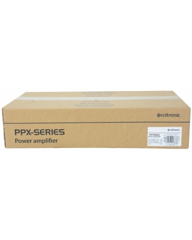 Citronic PPX600 PPX Series Power Amplifiers