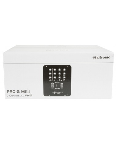 Citronic PRO-2b PPR-2 MkII DJ Mixer 2 Channel