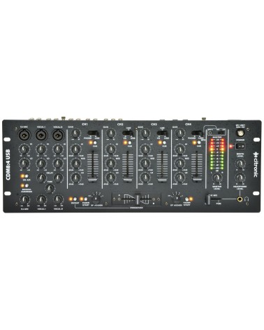Citronic CDM8:4 USB 14-input 19" Rack DJ Mixer