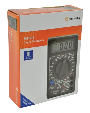 Mercury MTB02 Digital Multitester
