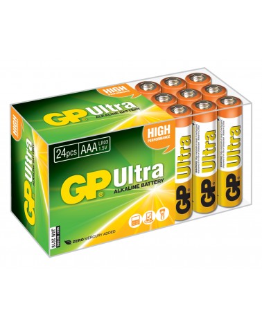 GP Battery Ultra Alkaline Batteries In Easy Store Upvc Box