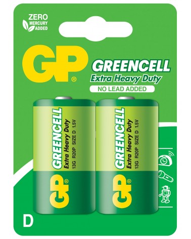 GP Battery GP Greencell Zinc Chloride Batteries