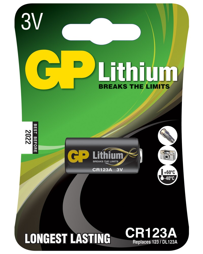 GP Battery Lithium Photo Cells