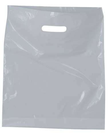 AVSL White Carrier Bag