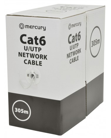 Mercury Cat6 U/UTP LSZH Network Cable