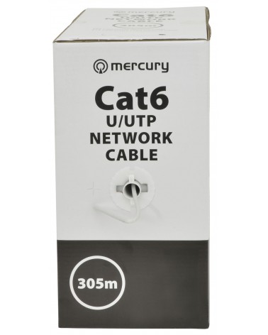 Mercury Cat6 U/UTP LSZH Network Cable