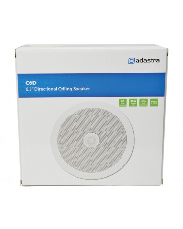 Adastra C6D CD Series Ceiling Speakers with Directional Tweeter