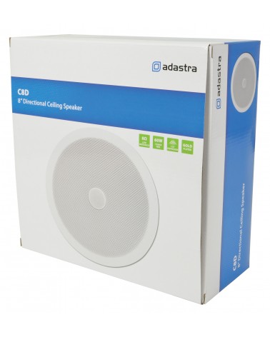 Adastra C8D CD Series Ceiling Speakers with Directional Tweeter
