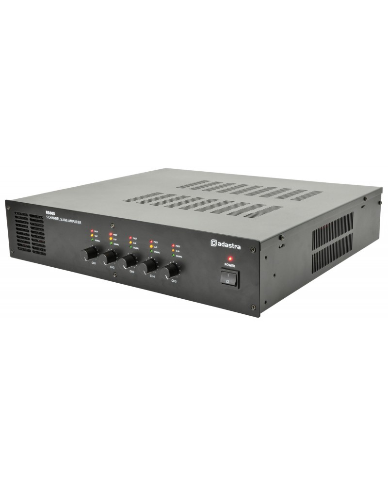 Adastra RS605 5 x 60W 100V Line Slave Amplifier