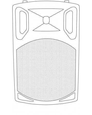 QTX QX15A QX Series Active Moulded PA Speakers