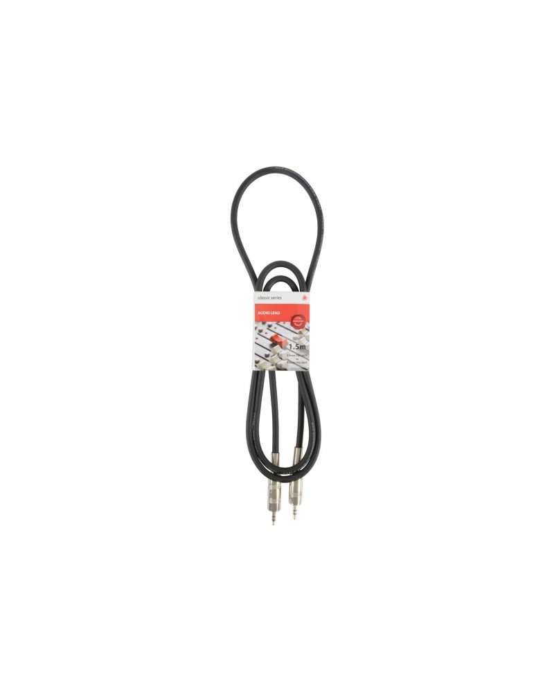 Chord S3J150 Classic 3.5mm TRS Jack to 3.5mm TRS Jack Leads