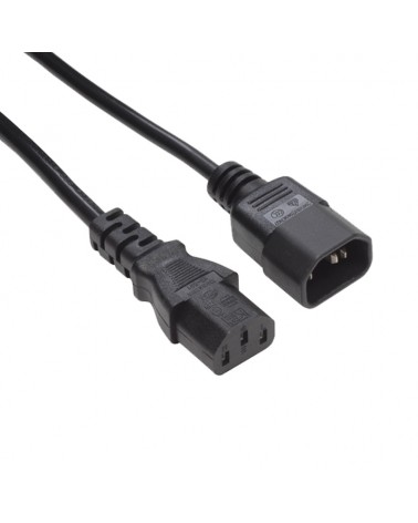 1m IEC Male - IEC Female Cable Lead