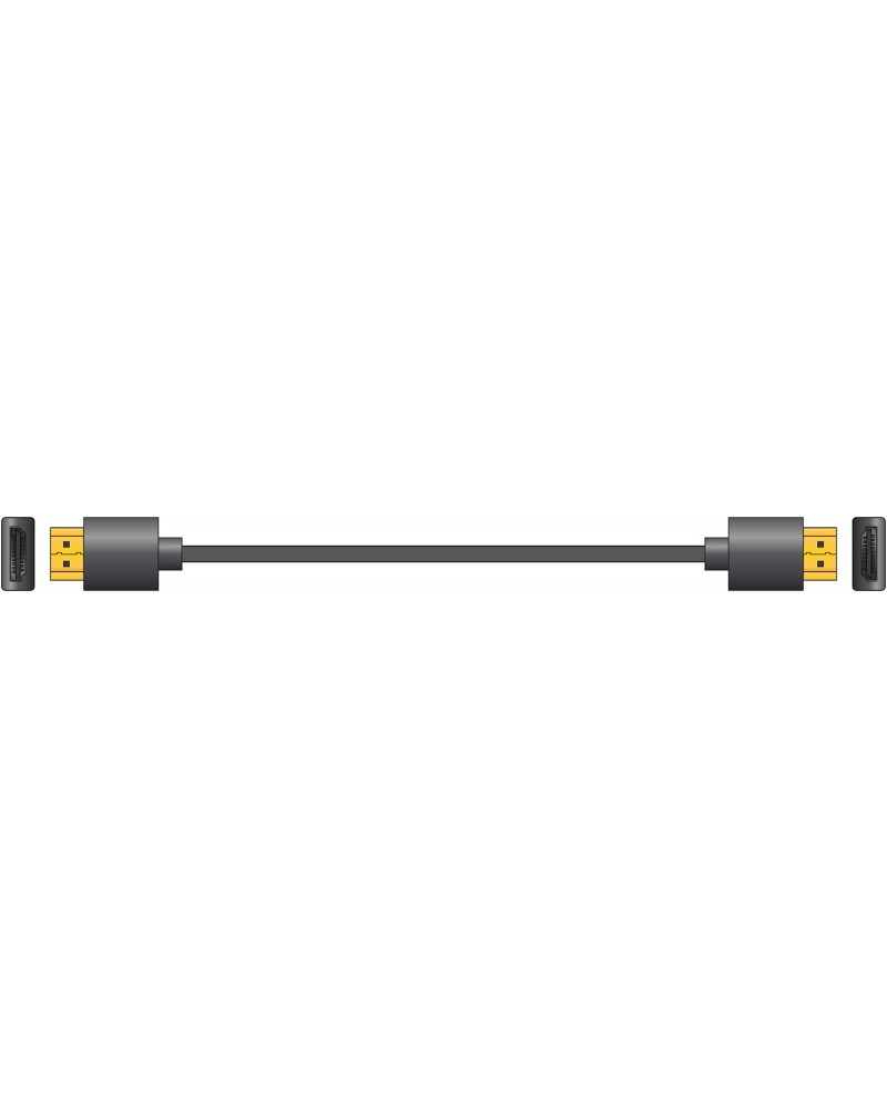 Avlink Thin Wire high speed 4K HDMI lead with Ethernet 0.5m