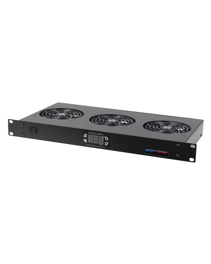 1U Thermostatic Fan Tray (FT01-Q-DTC)