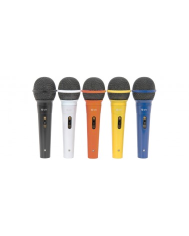Qtx DM5X set of 5 coloured mics