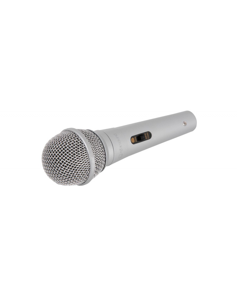 Qtx DM11S dynamic microphone - silver