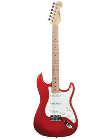 Chord CAL63M Guitar Metallic Red