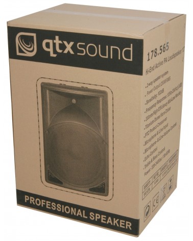 Qtx QS12A Active ABS Speaker 12in