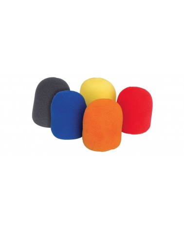Qtx Microphone Shield 5pcs Colour 