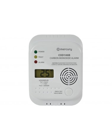 Mercury COD100B Carbon Monoxide Alarm