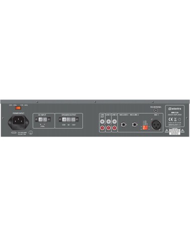 Adastra RMC120 mixer-amp 120W with CD/USB/SD/FM