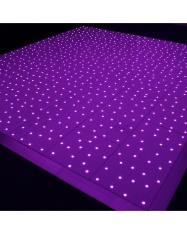 Black RGB Starlit Dance Floor System 30ft x 30ft