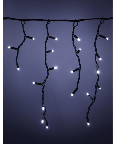 Lyyt 100 LED Connectable Icicle String Light CW