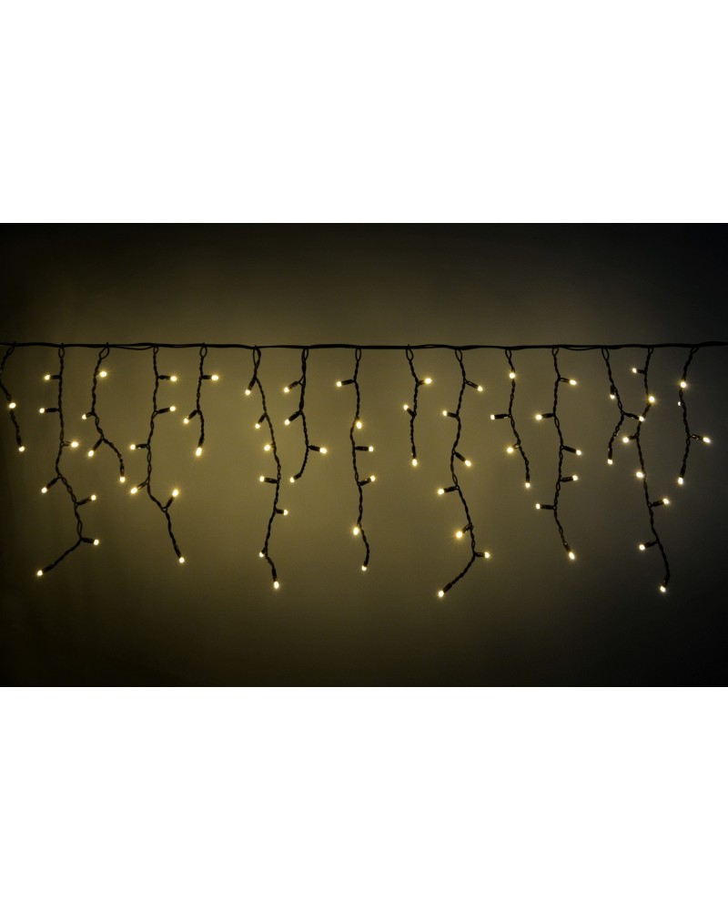 Lyyt 100 LED Connectable Icicle String Light WW