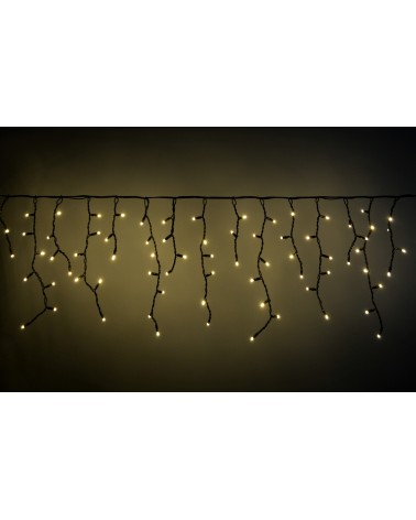 Lyyt 100 LED Connectable Icicle String Light WW