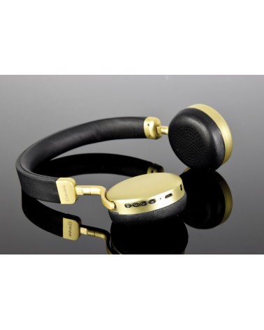 Avlink Metallic Bluetooth Headphones Gold