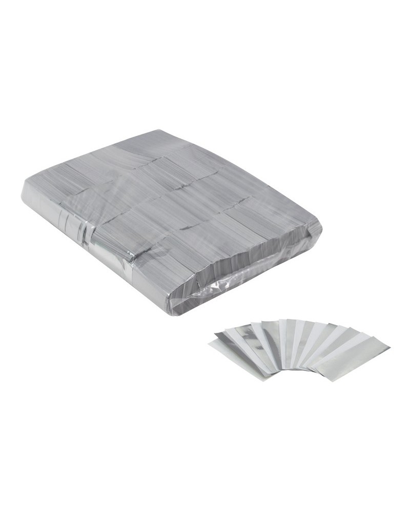 Loose Confetti - White and Metallic Silver 1kg